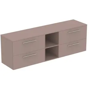 Ideal Standard i.life B Meuble sous-vasque sans découpe, 4 tiroirs, T5848NH, pas cher