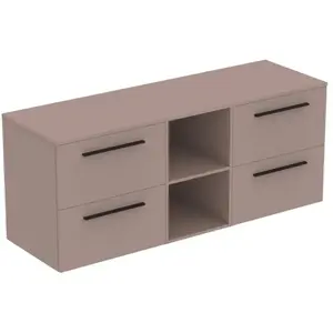 Ideal Standard i.life B Meuble sous-vasque sans découpe, 4 tiroirs, T5843NH, pas cher