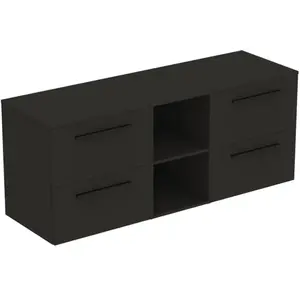 Ideal Standard i.life B Meuble sous-vasque sans découpe, 4 tiroirs, T5843NV, pas cher