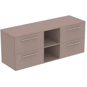 Ideal Standard i.life B Meuble sous-vasque sans découpe, 4 tiroirs, T5844NH, pas cher