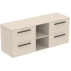 Ideal Standard i.life B Meuble sous-vasque sans découpe, 4 tiroirs, T5843NF, pas cher