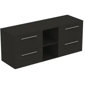 Ideal Standard i.life B Meuble sous-vasque sans découpe, 4 tiroirs, T5844NV, pas cher