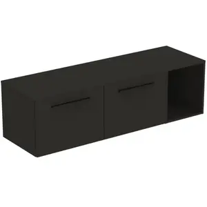 Ideal Standard i.life B Meuble sous-vasque sans découpe, 2 tiroirs, T5841NV, pas cher