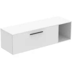 Ideal Standard i.life B Meuble sous-vasque sans découpe, 1 tiroir, T5837DU,Vendu parreuter