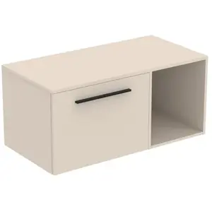 Ideal Standard i.life B Meuble sous-vasque sans découpe, 1 tiroir, T5754NF, pas cher