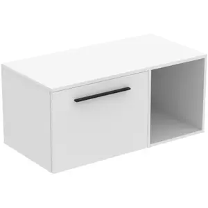 Ideal Standard i.life B Meuble sous-vasque sans découpe, 1 tiroir, T5754DU, pas cher