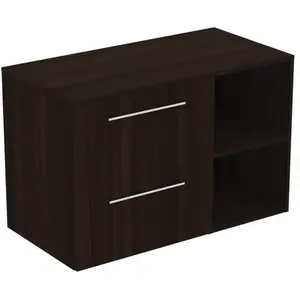 Ideal Standard i.life B Meuble sous-vasque sans découpe, 2 tiroirs, T5753NW, pas cher