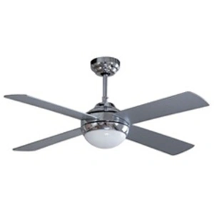 Comparateur de prix : Ventilateur plafonnier eclairage 4 pales 60 w 3 vitesses ø 121 cm télécommande niklas