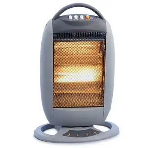 Chauffage infrarouge Oscillant NIKLAS 1200W Chauffage d'appoint Classi... pas cher