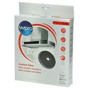 Filtre à charbon antiodeurs type 30 rond pour hotte WPRO pas cher
