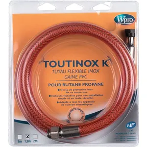 Comparateur de prix : Tuyau gaz but/pro toutinox 2m tbe200 Wpro 484000000335