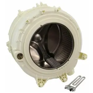 Cuve complete eureka 1600 t 64 l pour lave linge Whirlpool pas cher
