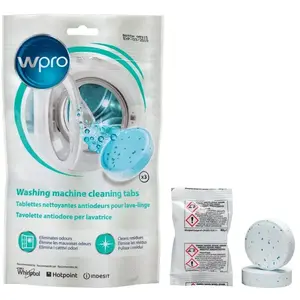 Nettoyant lave linge WPRO Lot 4 sachets de 3 tablettes pas cher
