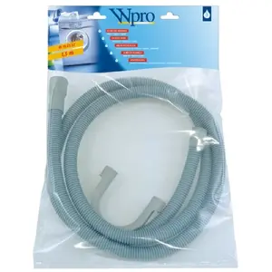 Wpro - Tuyau d'évacuation d'eau universel avec sorties droites 18-22mm (L2500mm) pas cher