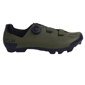 Chaussure VTT FLR Elite F70 cuir microfibres vert- 43 pas cher