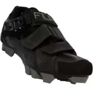 Chaussure vtt flr elite f65 t43 noir 2 bandes auto agrippantes + clic (pr) pas cher