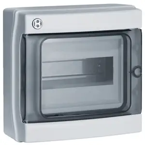 Bocchiotti - Tableau pablo 8 modules avec porte fumée IP65 B06522 pas cher