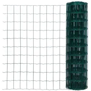 Comparateur de prix : Cavatorta Grillage vert, maille 100 x 50 mm, diam. 1.2 mm, H. 1.80 x L. 25 m