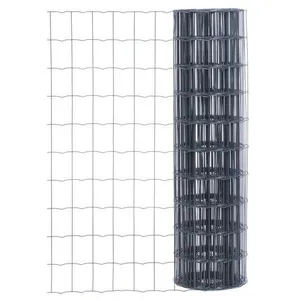 Grillage Gris Maille 100X75 H150 L25M pas cher