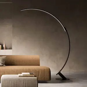 Kundalini kdln Lampe sur pied LED Kyudo, noir, hauteur 212 cmVendu parluminaire