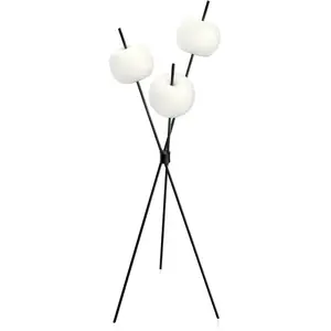 Comparateur de prix : Kundalini kdln Lampadaire LED Kushi, noir, hauteur 140 cm