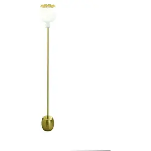 KDLN OPYO-Lampadaire avec variateur Verre opalin/Métal H172cmVendu parluminaire