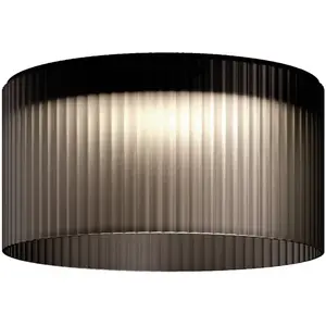 Kundalini kdln Plafonnier LED Giass, gris, Ø 50 cmVendu parluminaire