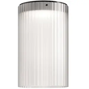 Kundalini kdln Plafonnier LED Giass, blanc, Ø 30 cmVendu parluminaire