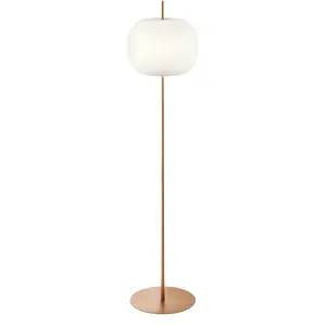 Kundalini kdln Lampe sur pied Kushi XL, couleur cuivre, hauteur 183 cmVendu parluminaire