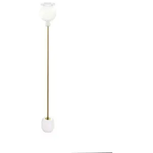KDLN OPYO-Lampadaire avec variateur Verre opalin/Métal H172cmVendu parluminaire