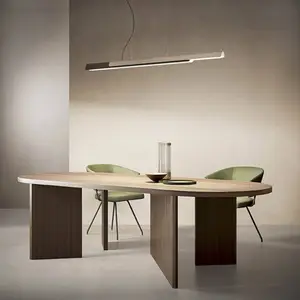 Kundalini kdln Suspension Dala linéaire, gris foncé/béton 2 700 K 150 cm pas cher