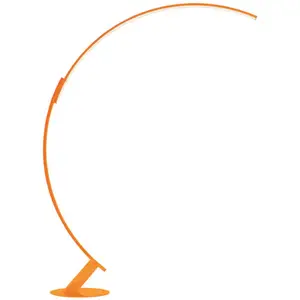 Kundalini kdln Lampadaire LED Kyudo, orange, hauteur 212 cmVendu parluminaire
