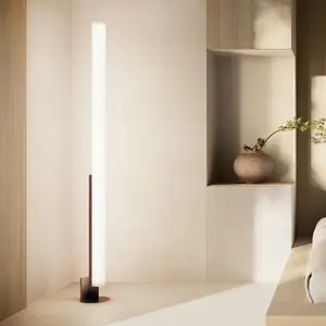 Comparateur de prix : Kundalini kdln Lampadaire LED modèle T, noir, hauteur 185 cm, à intensité variable