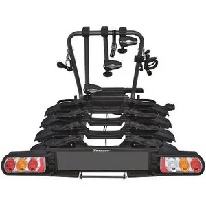 Peruzzo PORTABICICLETAS BOLA ORIA 4 BICIS PLEGABLE PZ708-4, Noir pas cher