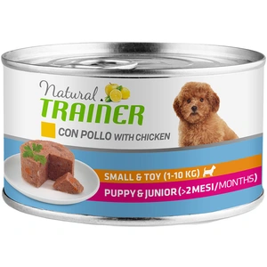 Comparateur de prix : 6x 150g de maintenance Natural Trainer Small & Toy Poulet Nourriture pour chien humide