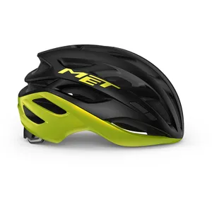 Casque Met Estro Mips - Black Lime Yellow Metallic / Matt Glossy - S