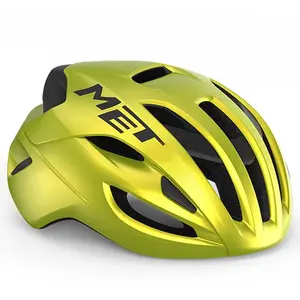 Casque MET Rivale MIPS jaune métallisé - S pas cher