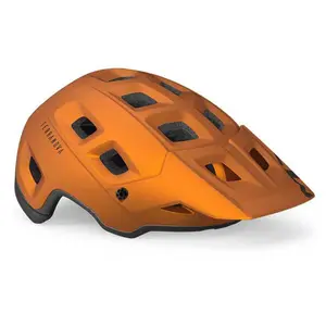 Casque all mountain met terranova mips orange titanium mat pas cher