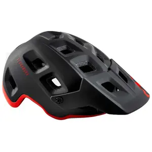 Casque Vtt Met Terranova - Black Red / Matt Glossy - L pas cher