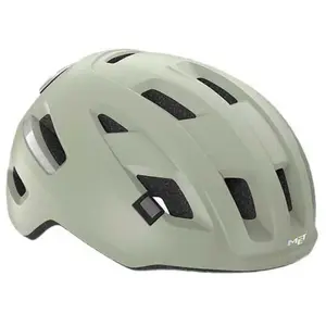 MET E-Mob Cyclisme Hel Unisexe, Gris Mousse Mat, S pas cher