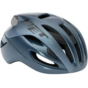 Comparateur de prix : MET Rivale MIPS Cyclisme Hel Unisexe, Argent Bleu Marine Mat, S