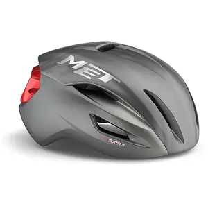 MET Manta MIPS Vélo Hel Unisexe, Rouge Ardoise foncé Mat, M pas cher