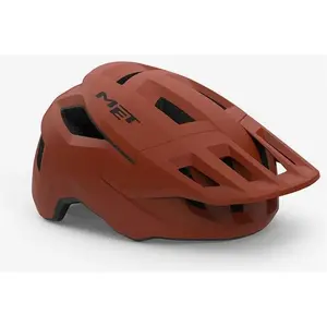 Casque vtt met shelter mips marron pas cher