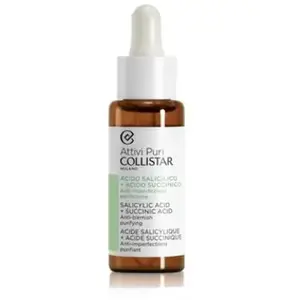 Comparateur de prix : Collistar Attivi Puri Salicylic Acid + Succinic Acid Drops Sérum visage 1000 ml
