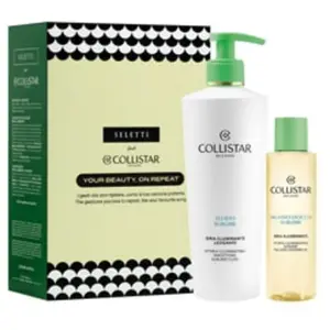 Collistar Giftset Deep Moisturizing Fluid 400 ml Hydra-Illuminating: Sublime Fluid 400 ml + Sublime Talasso Shower Oil 100 ml Coffret soin corps 1 art. pas cher