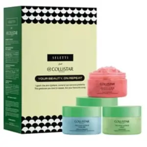 Collistar Giftset Talasso-Scrub Hydra-Illuminating Sublime Talasso-Scrub 150 g + Cryoactive Talasso-Scrub 150 g + Elasticizing Firming Talasso-Scrub 150 g Coffret soin corps 1 art. pas cher