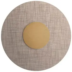 Applique murale blanche Solaria avec abat-jour anthracite 12W 3000K CRI90 IP20 - Groupe Rossini, Éclairage LED Design pour Intérieurs pas cher