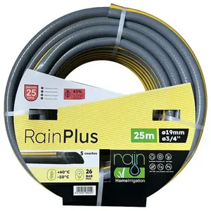 Tuyau d'arrosage TRICOPLUS anti-vrille (26 bar) - le rouleau 15 x 25 m...Vendu parcdiscount