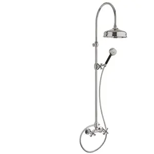 Mamoli 1938 Colonne de douche avec mélangeur, douchette et douche de t... pas cher