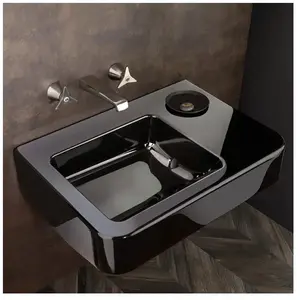 Mamoli GIO Ponti Robinetterie de vasque/lavabo murale à 3 trous, 4519P...